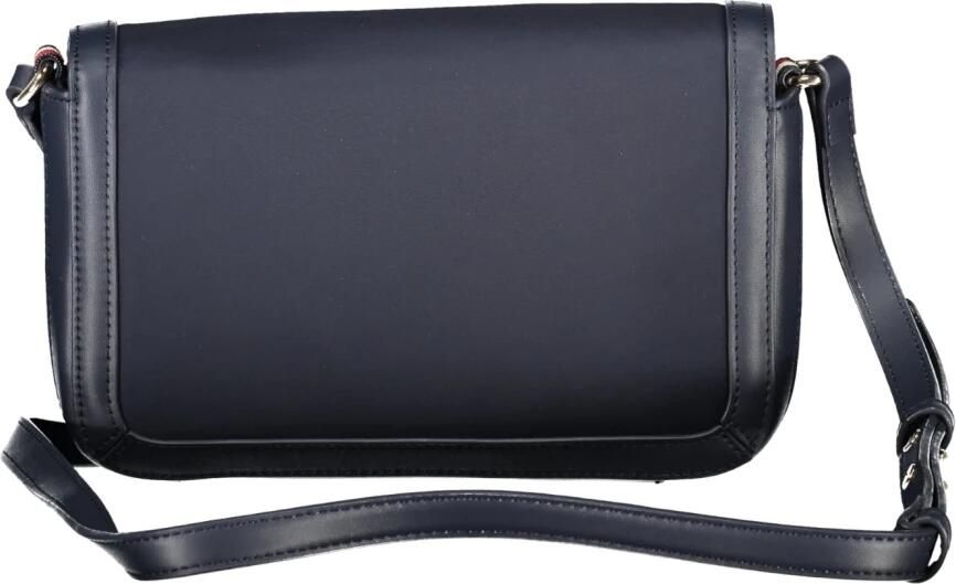 Tommy Hilfiger Schoudertas TH ESSENTIAL S FLAP CROSSOVER Handtas dames tas dames schoudertas gerecyclede materialen. - Foto 2