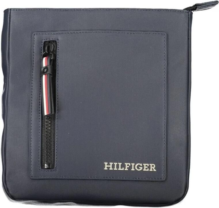 Tommy Hilfiger Blauwe Heren Schoudertas Contrast Details Blue Heren - Foto 3
