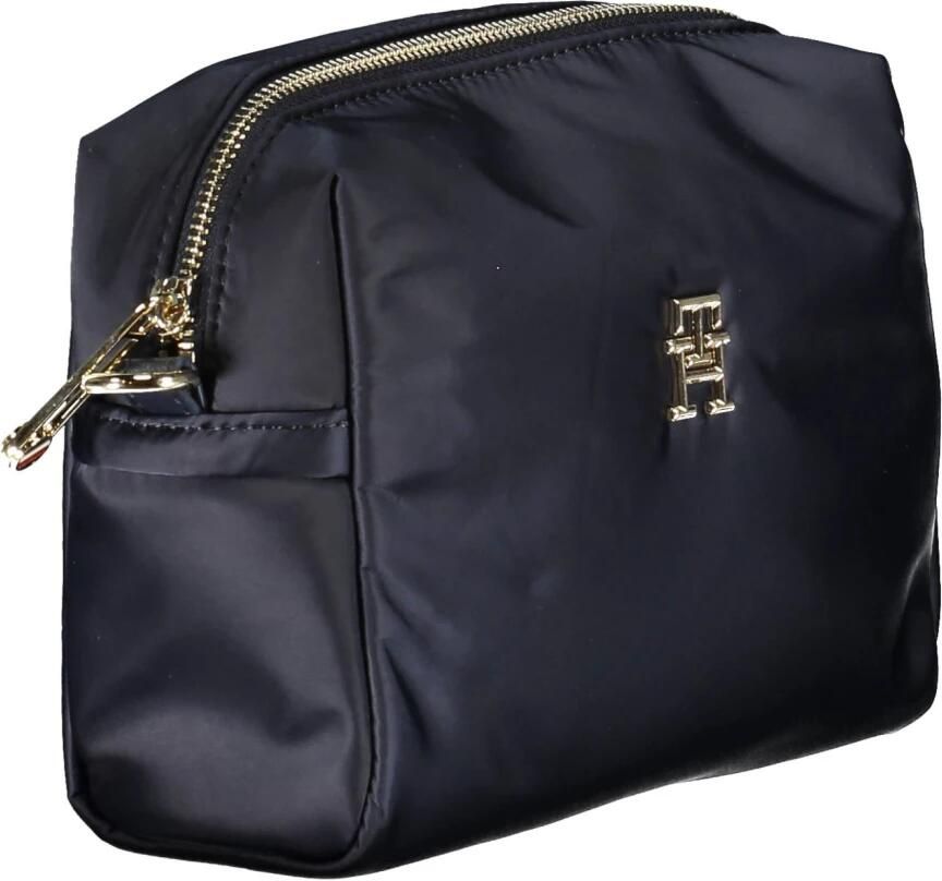 Tommy Hilfiger Blauwe Schoudertas met Logo Detail Multicolor Dames