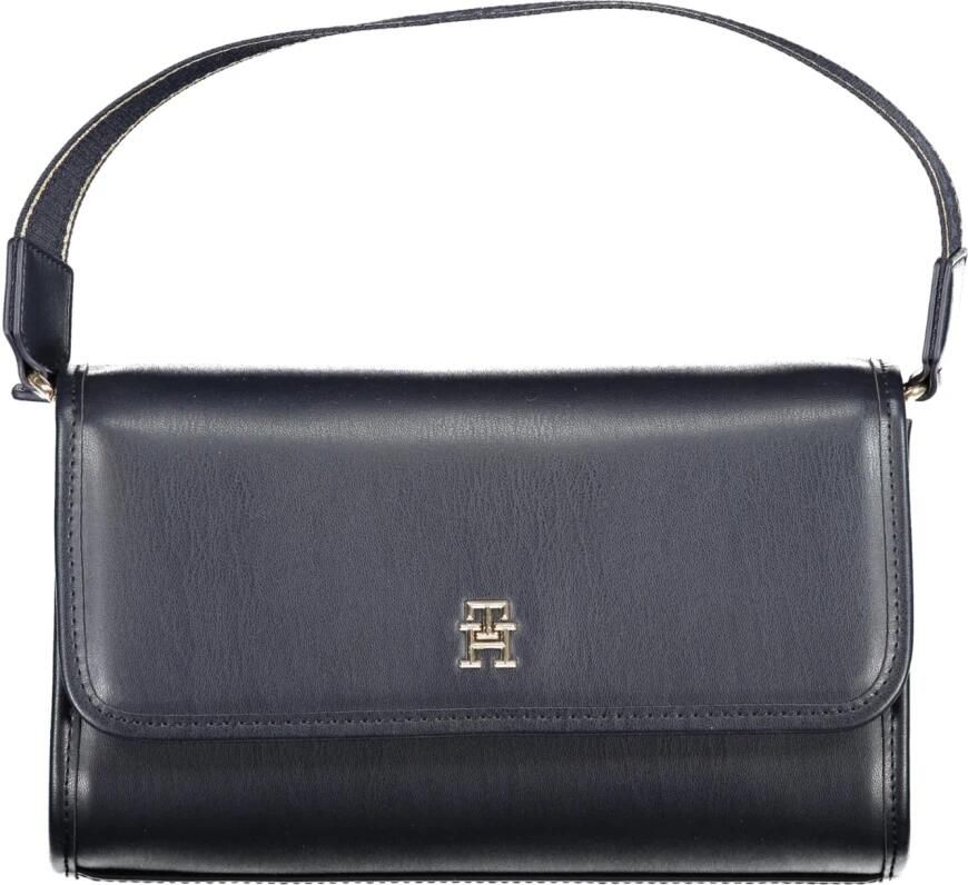 Tommy Hilfiger Blauwe Schoudertas met Logo Sluiting Blue Dames - Foto 3