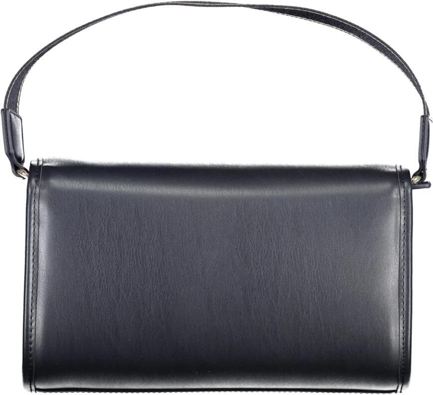 Tommy Hilfiger Blauwe Schoudertas met Logo Sluiting Blue Dames