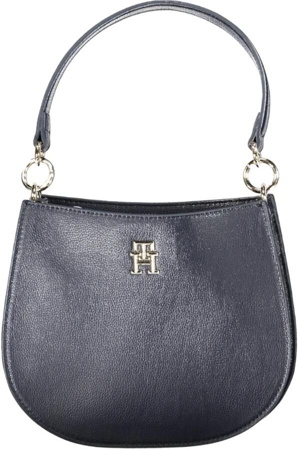 Tommy Hilfiger Blauwe Polyester Handtas met Verstelbare Schouderband Blauw Dames - Foto 4