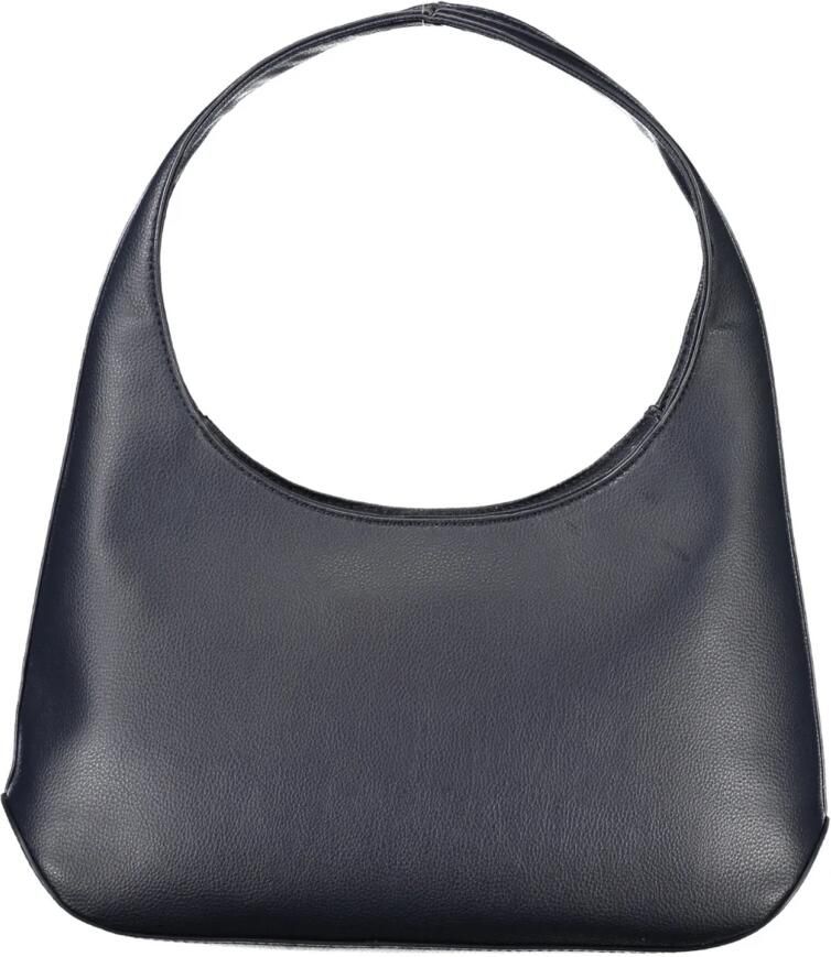 Tommy Hilfiger Blauwe Schoudertas met Ritssluiting Blue Dames