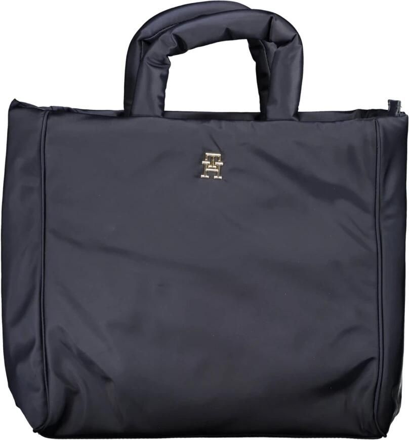 Tommy Hilfiger Blauwe Polyester Handtas met Contrasterende Details Blauw Dames - Foto 4