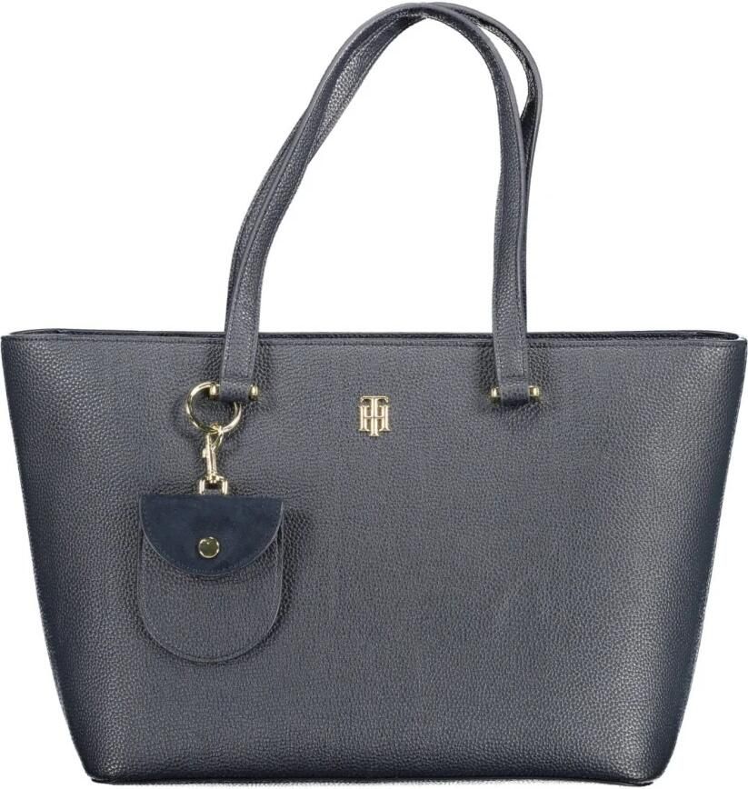 Tommy Hilfiger Blauwe Schoudertas met Afneembare Muntportemonnee Blue Dames - Foto 2