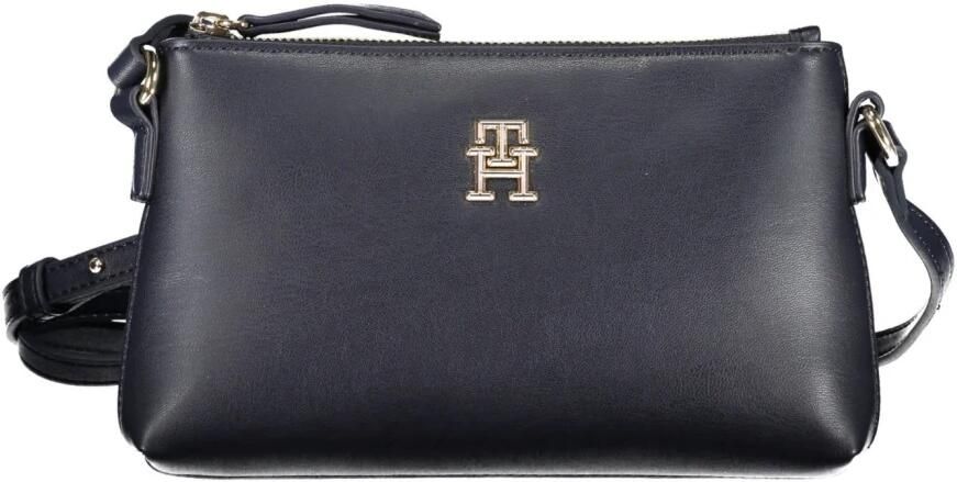 Tommy Hilfiger Blauwe Verstelbare Schoudertas met Rits Blue Dames - Foto 3