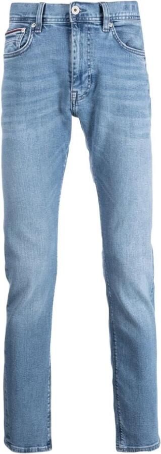 Tommy Hilfiger Slim fit jeans met knoop- en ritssluiting model 'STEVEN'