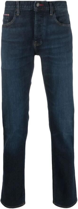 Tommy Hilfiger Straight fit jeans met labeldetails model 'DENTON'