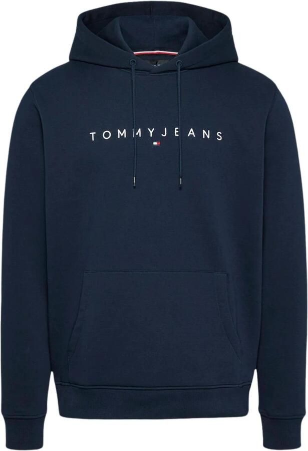 TOMMY JEANS Heren Truien & Vesten Tjm Reg Linear Logo Hoodie Ext Donkerblauw - Foto 2