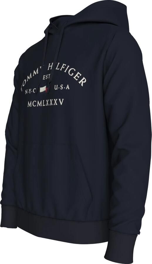 Tommy Hilfiger Blauwe Sweatshirt Aw24 Stijlvol Comfortabel Blue Heren - Foto 3