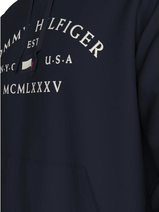Tommy Hilfiger Blauwe Sweatshirt Aw24 Stijlvol Comfortabel Blue Heren