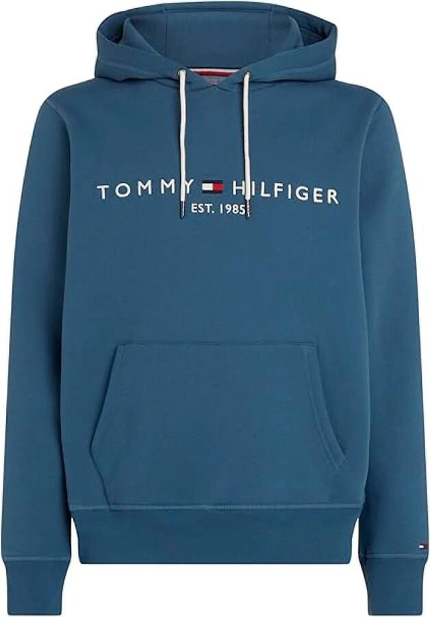Tommy Hilfiger Blauwe Trui Katoen Polyester Mix Regular Fit Blue Heren - Foto 6