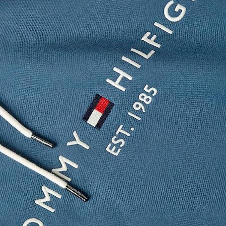 Tommy Hilfiger Blauwe Trui Katoen Polyester Mix Regular Fit Blue Heren - Foto 2