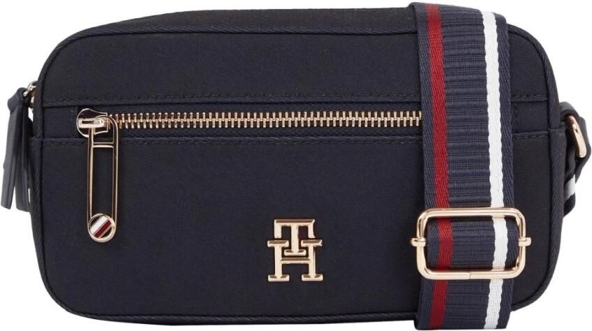Tommy Hilfiger Crossbody bags Iconic Tommy Camera Bag Twill in blauw - Foto 4