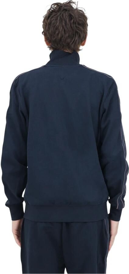 Tommy Hilfiger Blauwe Zip Sweater Sportief Design Blue Heren - Foto 3