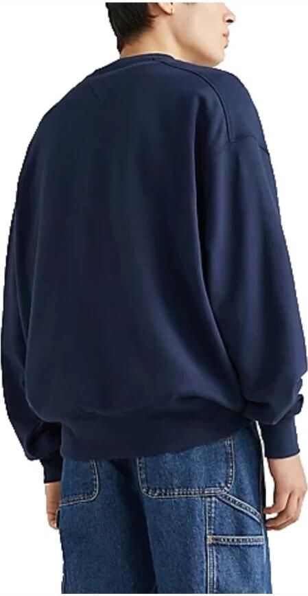 Tommy Hilfiger Heren Sweatshirt van Katoen met Logo Blue Heren - Foto 4