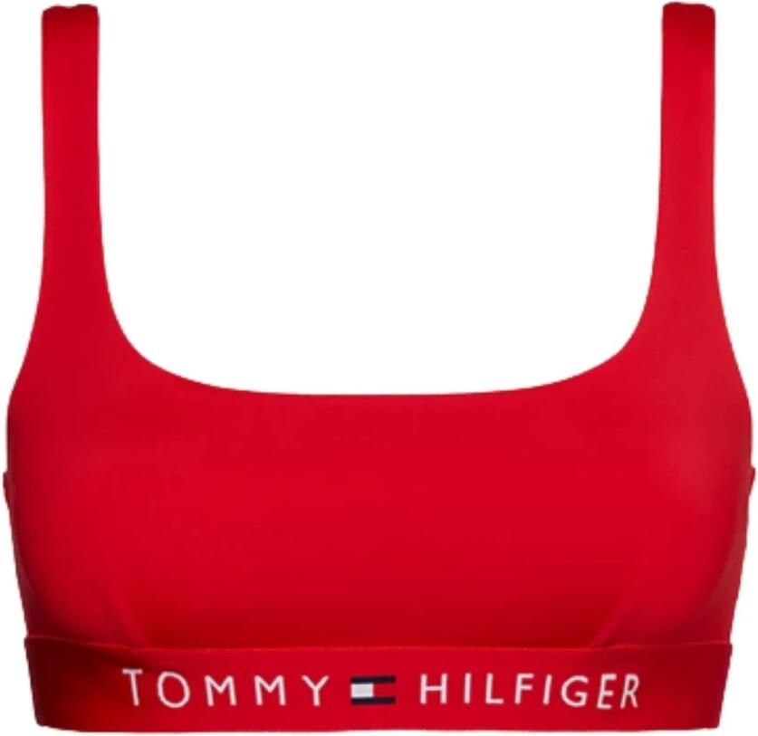 Tommy Hilfiger Swimwear Balconette-bikinitop TH BRALETTE (EXT SIZES) met tommy hilfiger-branding - Foto 4