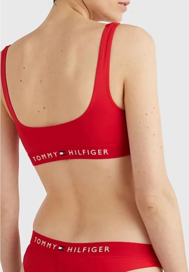 Tommy Hilfiger Swimwear Balconette-bikinitop TH BRALETTE (EXT SIZES) met tommy hilfiger-branding - Foto 2