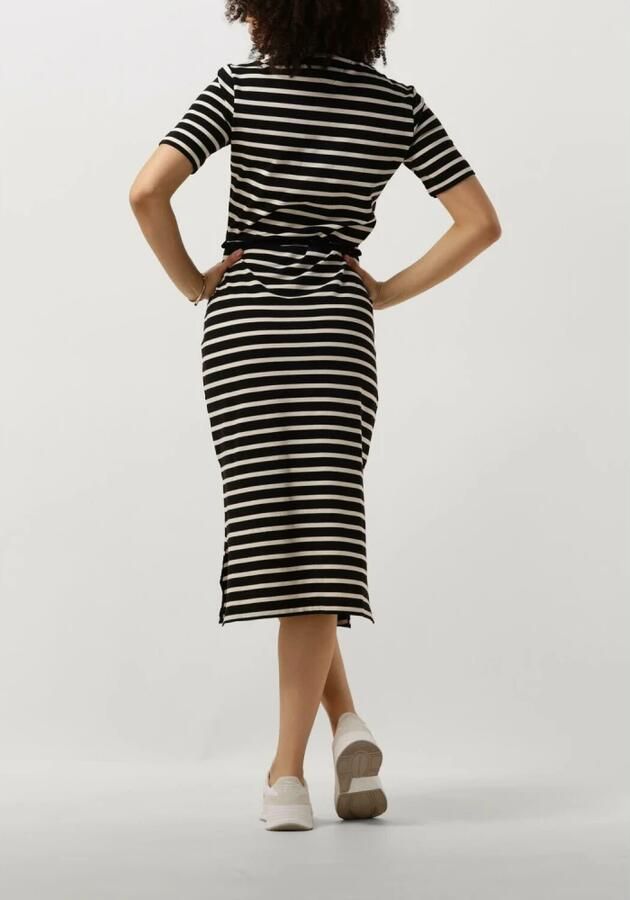TOMMY HILFIGER Dames Jurken Reg Breton Midi Polo Dress Blauw wit Gestreept - Foto 2
