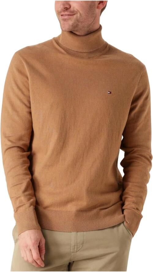 TOMMY HILFIGER Heren Truien & Vesten Pima Org Ctn Cashmere Roll Neck Camel - Foto 7