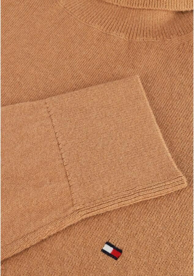 TOMMY HILFIGER Heren Truien & Vesten Pima Org Ctn Cashmere Roll Neck Camel - Foto 5