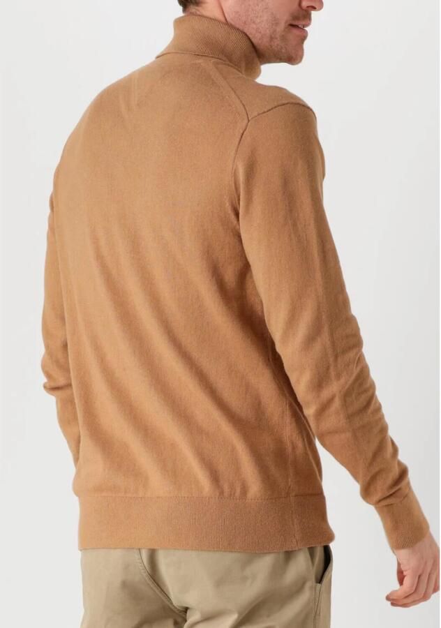 TOMMY HILFIGER Heren Truien & Vesten Pima Org Ctn Cashmere Roll Neck Camel - Foto 6