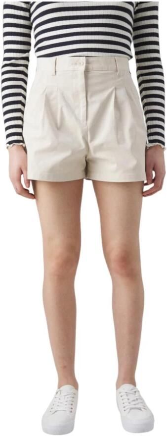 Tommy Hilfiger Casual en Moderne Katoenen Shorts White Dames - Foto 3