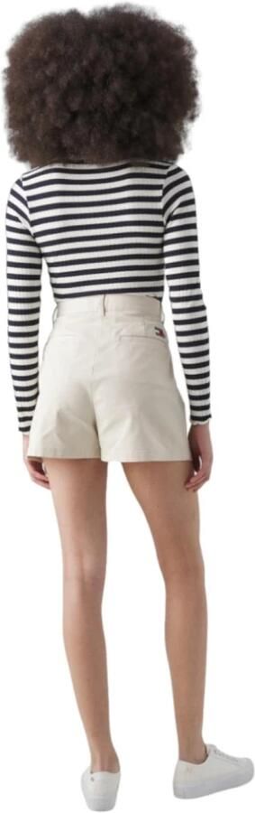 Tommy Hilfiger Casual en Moderne Katoenen Shorts White Dames - Foto 2