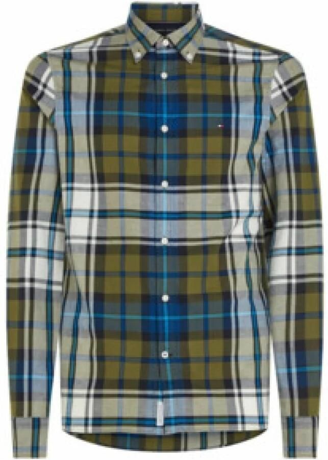Tommy Hilfiger Slim fit vrijetijdsoverhemd met ruitjesmotief