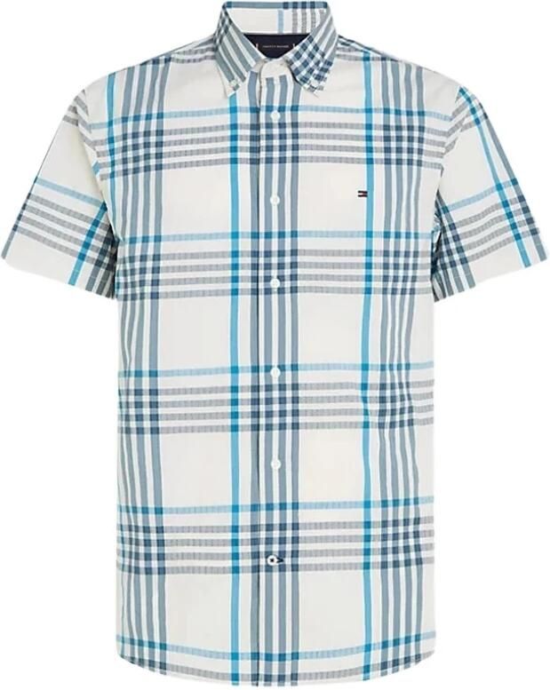 Tommy Hilfiger Regular fit vrijetijdsoverhemd met vichyruit model 'BIG SEERSUCKER'