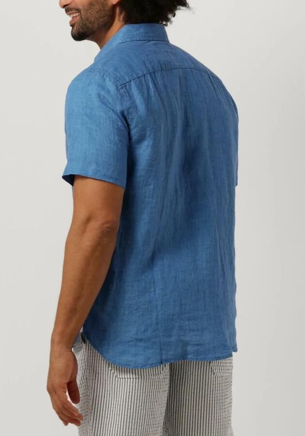 Tommy Hilfiger Regular fit vrijetijdsoverhemd van puur linnen in denimlook - Foto 3