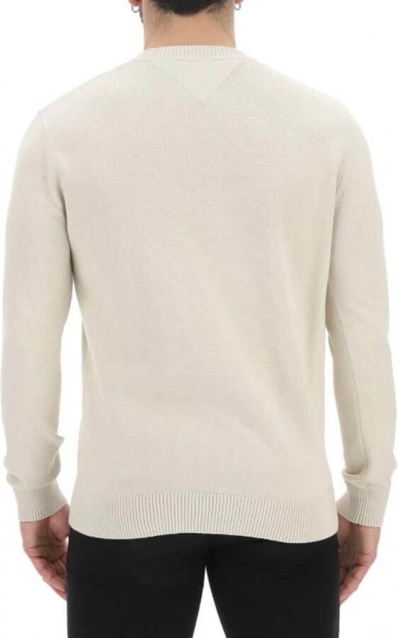 Tommy Hilfiger Gebreide pullover met labelstitching model 'CHAIN' - Foto 4