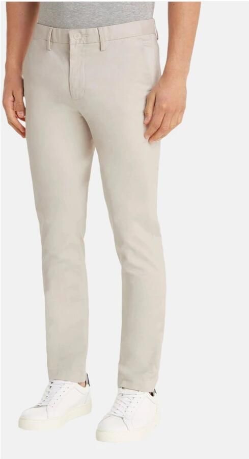 Tommy Hilfiger Chino broek van Pima katoen Beige Heren - Foto 5