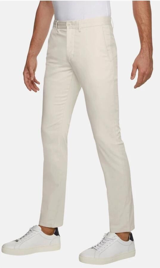 Tommy Hilfiger Chino broek van Pima katoen Beige Heren - Foto 4