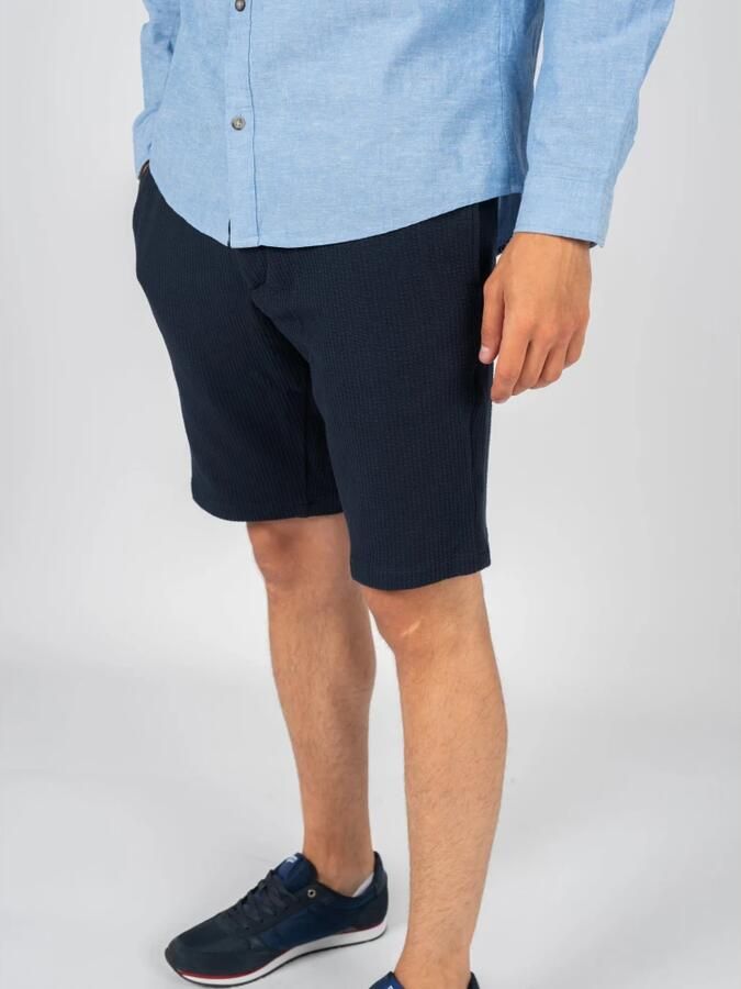 Tommy Hilfiger Comfortabele Shorts met Elastische Tailleband en Zakken Blauw Heren - Foto 3