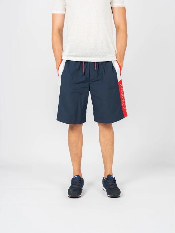 Tommy Hilfiger Comfortabele Shorts met Verstelbare Tailleband Meerkleurig Heren