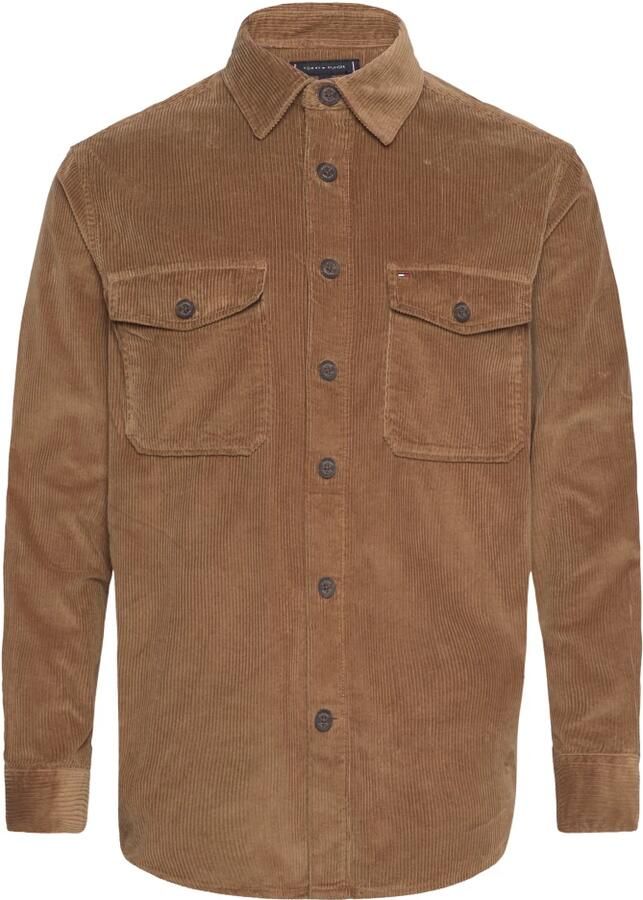 Tommy Hilfiger Regular fit overhemdjack met knoopsluiting model 'CORDUROY'