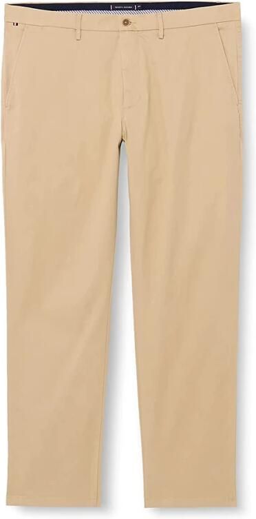 Tommy Hilfiger straight fit chino CORE DENTON 1985 met katoen batique khaki - Foto 13