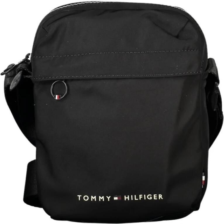 Tommy Hilfiger Verstelbare Schoudertas Zwart Contrast Details Black Heren - Foto 3