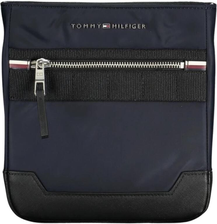 Tommy Hilfiger Blauwe Heren Schoudertas Contrast Details Blue Heren - Foto 3