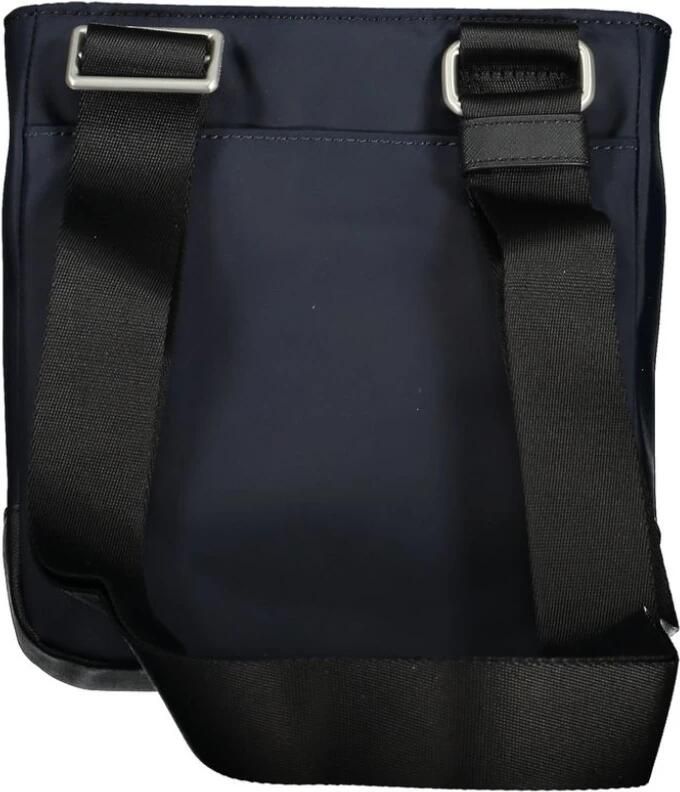 Tommy Hilfiger Blauwe Heren Schoudertas Contrast Details Blue Heren