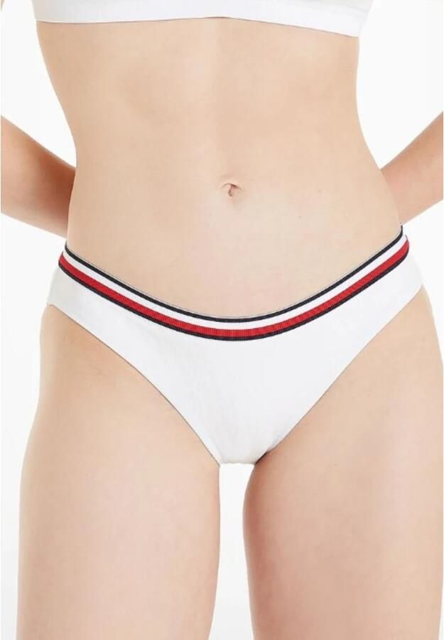 Tommy Hilfiger Bikinibroekje met elastische band met logo model 'Global' - Foto 2