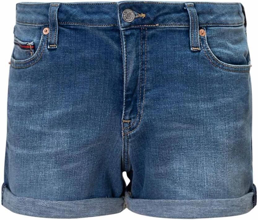 Tommy Hilfiger Dames Jeans Shorts Regular Fit Blauw Blue Dames