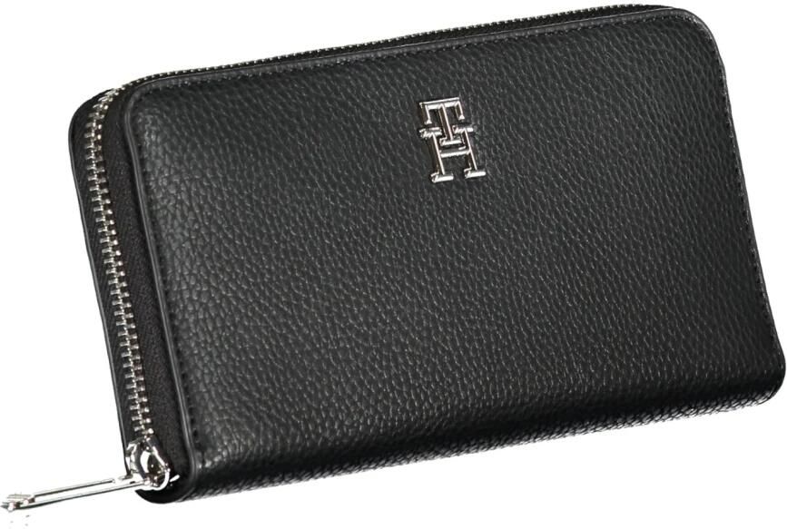 Tommy Hilfiger Grote Damesportemonnee Herfst Winter Collectie Black Dames - Foto 2