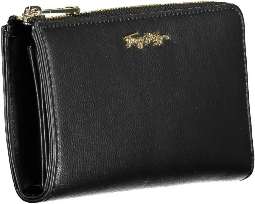 Tommy Hilfiger Portemonnee Polyethyleen portemonnee met meerdere compartimenten en logo