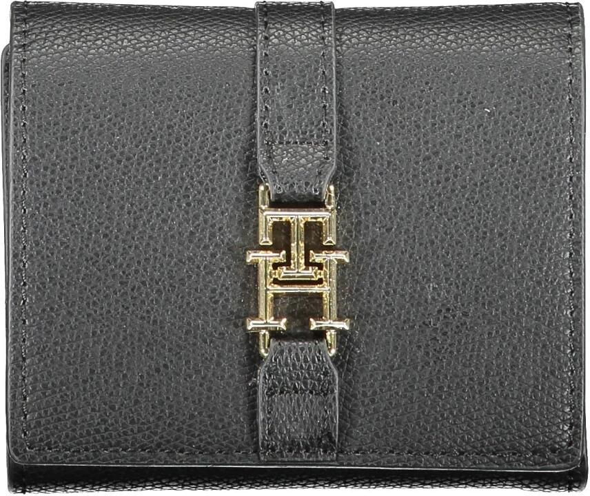 Tommy Hilfiger Portemonnee Dubbele kaartsleuf portemonnee met rits- en drukknoopsluiting - Foto 3