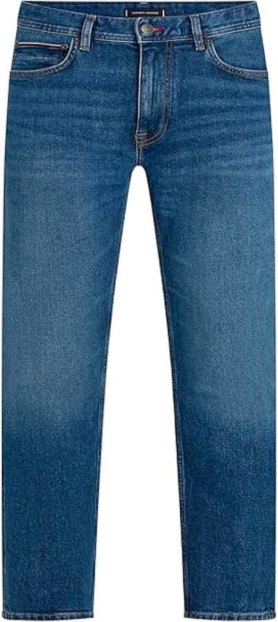 Tommy Hilfiger Denim Jeans Regular Fit Knoopsluiting Blue Heren - Foto 4