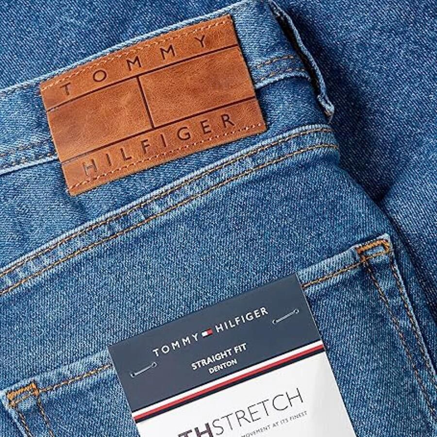 Tommy Hilfiger Denim Jeans Regular Fit Knoopsluiting Blue Heren - Foto 2