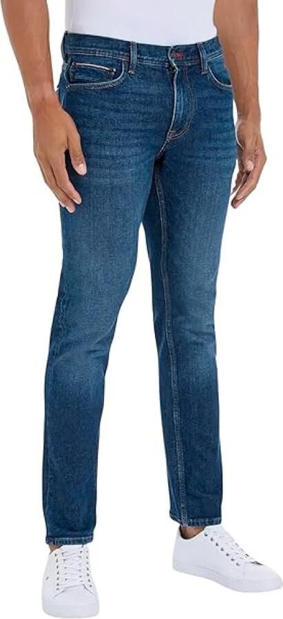 Tommy Hilfiger Straight fit jeans in 5-pocketmodel model 'DENTON' - Foto 5