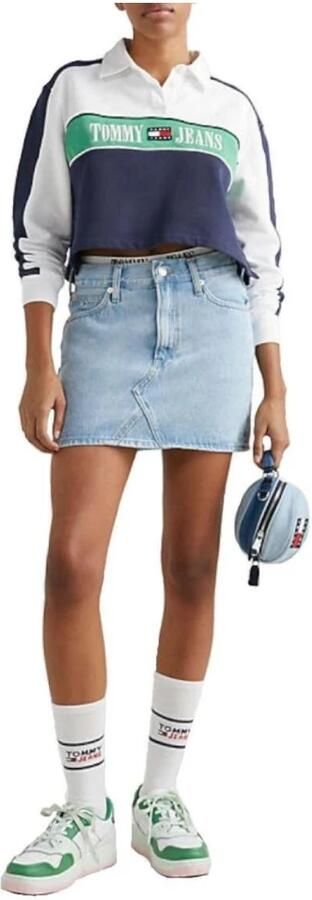 TOMMY JEANS Jeansrok IZZIE MINI DENIM SKIRT BG4015 met -logobadge - Foto 2